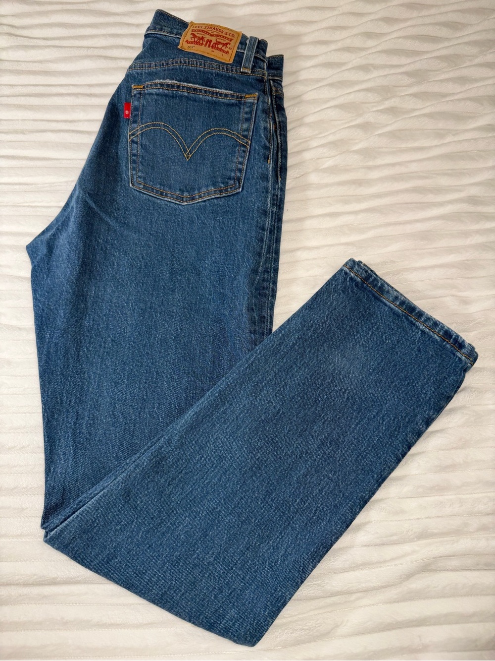 Levi's Blue Straight-Leg Women's Jeans